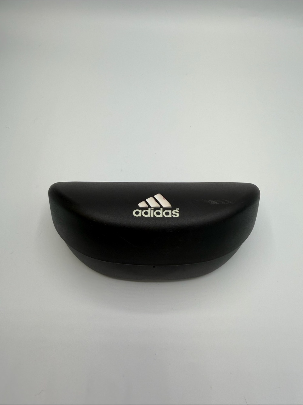 adidas Black Hard Shell Sunglasses Case with White Logo